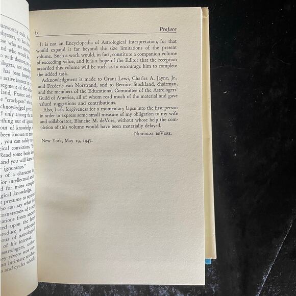 Encyclopedia of Astrology by Nicholas Devore | 1947 | Vintage Metaphysical Book - Picture 14 of 15